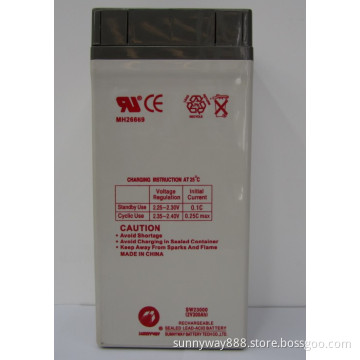2V250ah Deep Cycle VRLA Battery for Golf Car SLA Battery for Buggies
